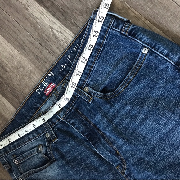 DENIZEN from LEVI’S 230 ATHLETIC FIT/SLIM STRAIGHT JEANS FOR MEN SIZE 32/34 - Picture 5 of 14